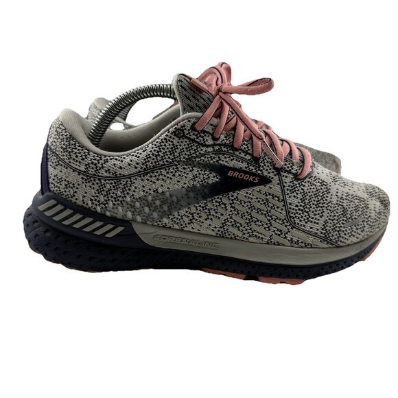 Brooks Adrenaline Gts 21  Woman's BLue/pink  1203291B149 Running Shoes Sz 7.5B - Picture 3 of 8